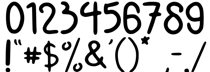 Nanci Pinio Font OTHER CHARS