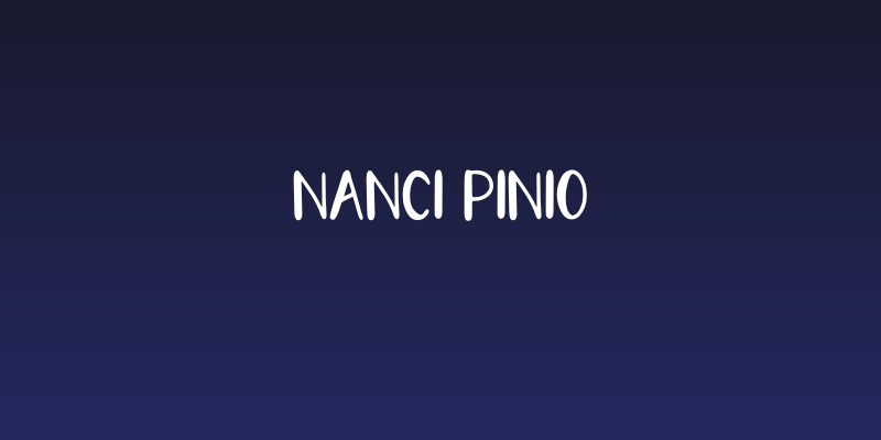 Nanci Pinio Social Header