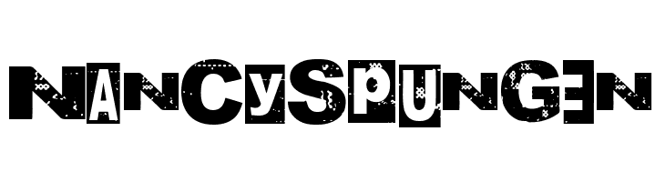 Nancy Spungen  Frei Schriftart Herunterladen