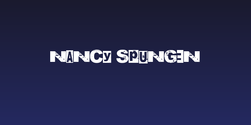 Nancy Spungen Social Header