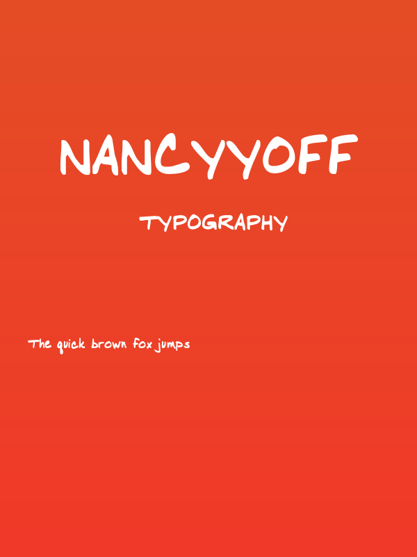 NancyYOFF Poster