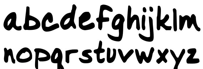 NancyYOFF Font LOWERCASE