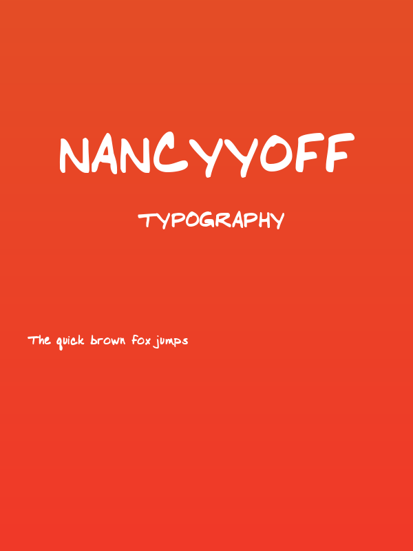 NancyYOFF Poster