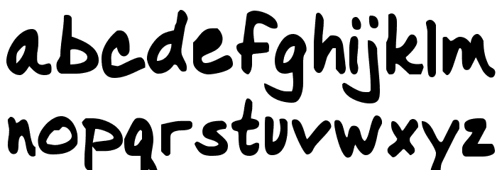 Nancy Font LOWERCASE