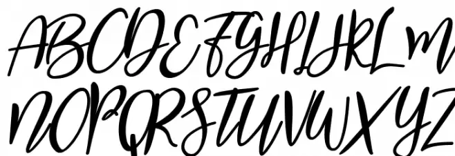 Nanda Lovely Bold Italic Fonte MAIÚSCULAS