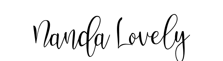 Nanda Lovely  Fuentes Gratis Descargar