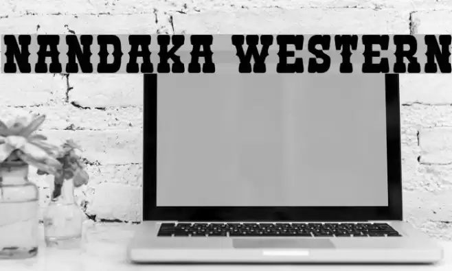 Nandaka Western Font examples
