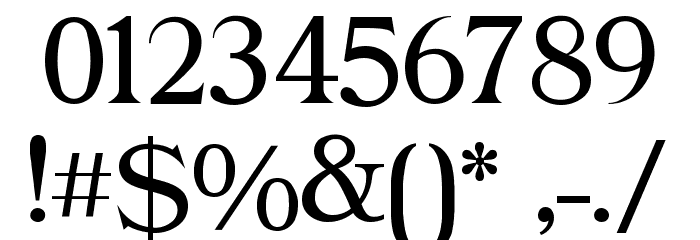 Nandia Font OTHER CHARS