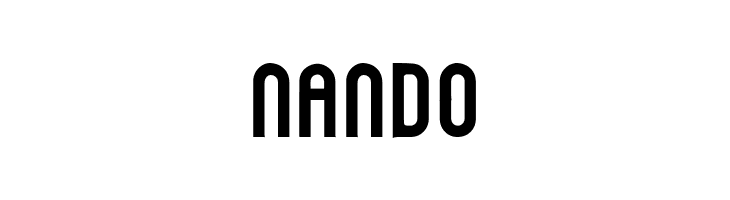 Nando  免费字体下载