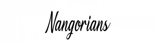Nangorians  フリーフォントのダウンロード