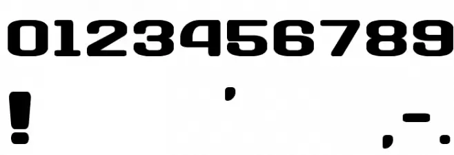 Nanikano Capsule Font OTHER CHARS