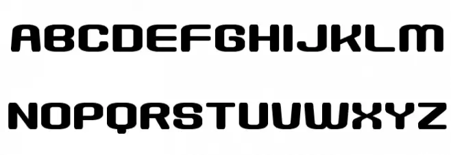 Nanikano Capsule Schriftart Groß