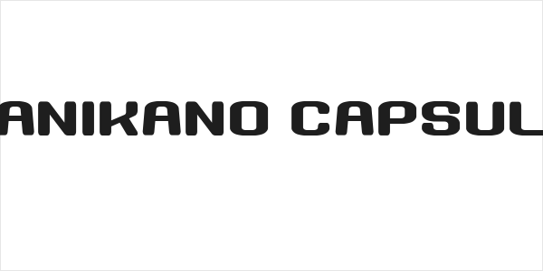 Nanikano Capsule Logo