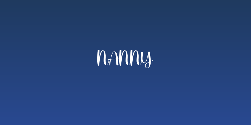 Nanny Social Header