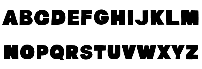 Nano Game Font UPPERCASE