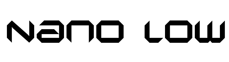 Nano low फ़ॉन्ट