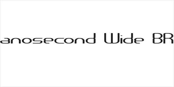 Nanosecond Wide BRK Logo