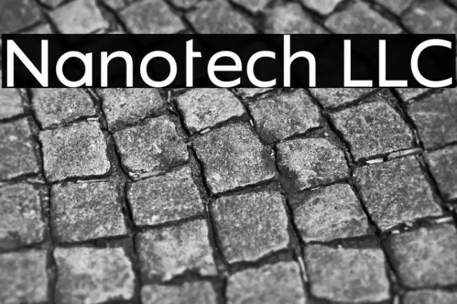 Nanotech LLC Font examples