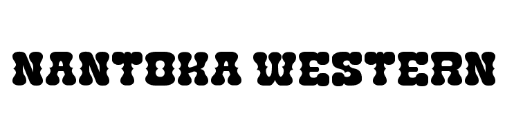 Nantoka Western Font