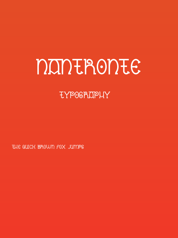 Nantronte Poster