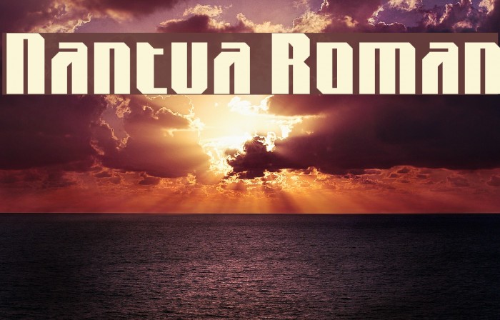 Nantua Roman Font examples