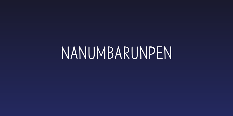 NanumBarunpen Social Header
