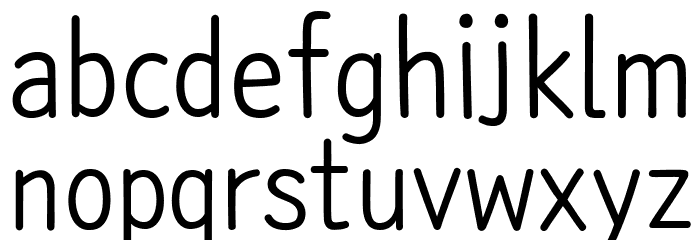 NanumBarunpen Font LOWERCASE