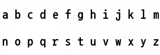 NanumGothicCoding-Bold خط أحرف صغيرة