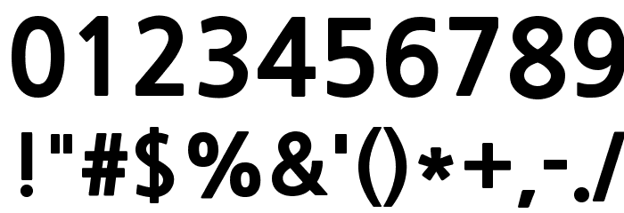 NanumGothicExtraBold Font OTHER CHARS