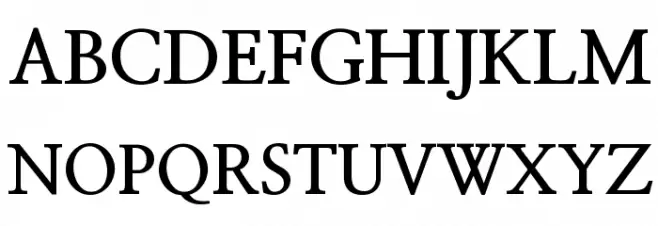 NanumMyeongjoExtraBold フォント 大文字