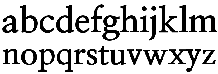 NanumMyeongjoExtraBold Font LOWERCASE