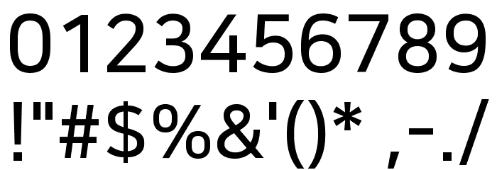 NanumSquare Bold Font OTHER CHARS