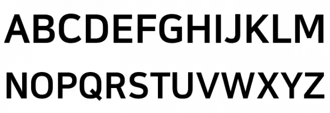 NanumSquare ExtraBold Font Litere mari