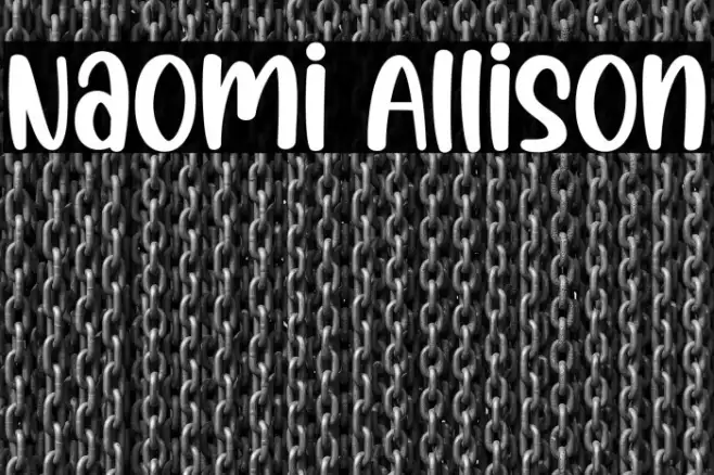 Naomi Allison Example 2