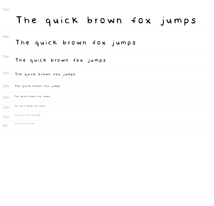 Naomis Hand Regular Waterfall