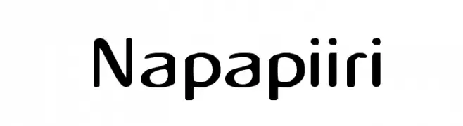Napapiiri  Frei Schriftart Herunterladen