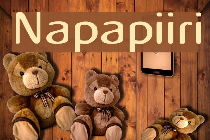 Napapiiri Font examples