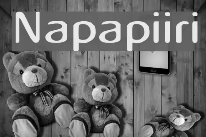 Napapiiri Font examples