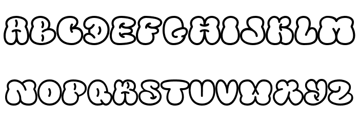 Napblow DEMO Font UPPERCASE