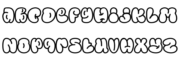 Napblow DEMO Font LOWERCASE