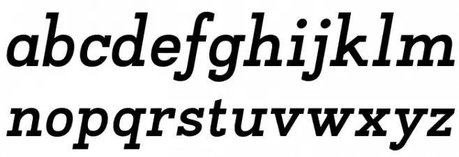 Napo Bold Italic Fuentes MINÚSCULAS