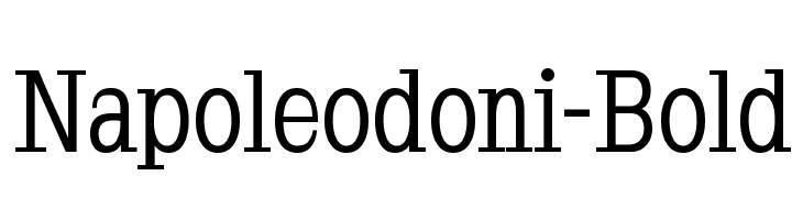 Napoleodoni-Bold Font