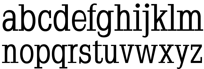 Napoleodoni-Bold Font LOWERCASE