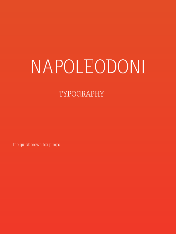 Napoleodoni Poster