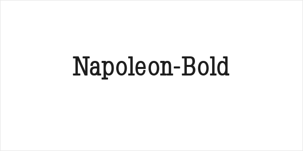 Napoleon-Bold Logo