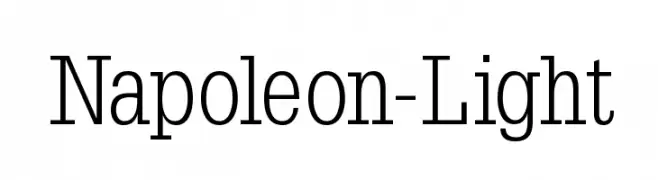 Napoleon-Light  Fuentes Gratis Descargar