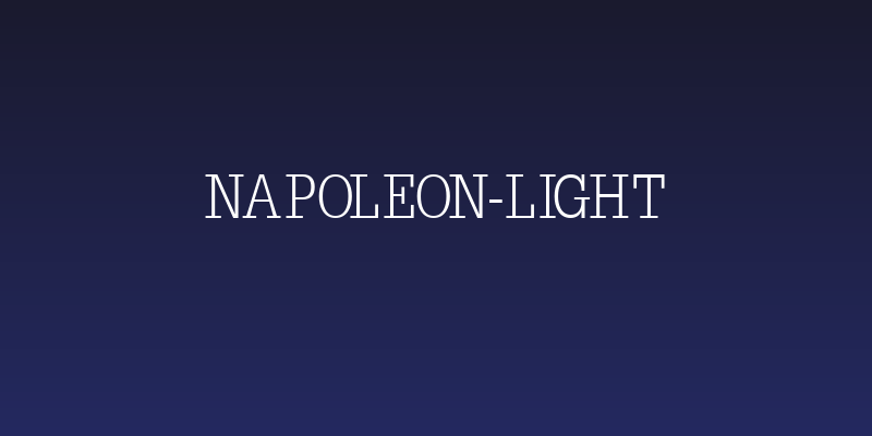 Napoleon-Light Social Header