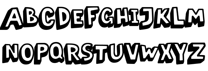 Napolitana Font LOWERCASE