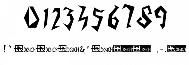 Napping Cat Font OTHER CHARS