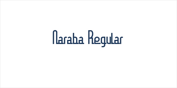 Naraba Regular Logo